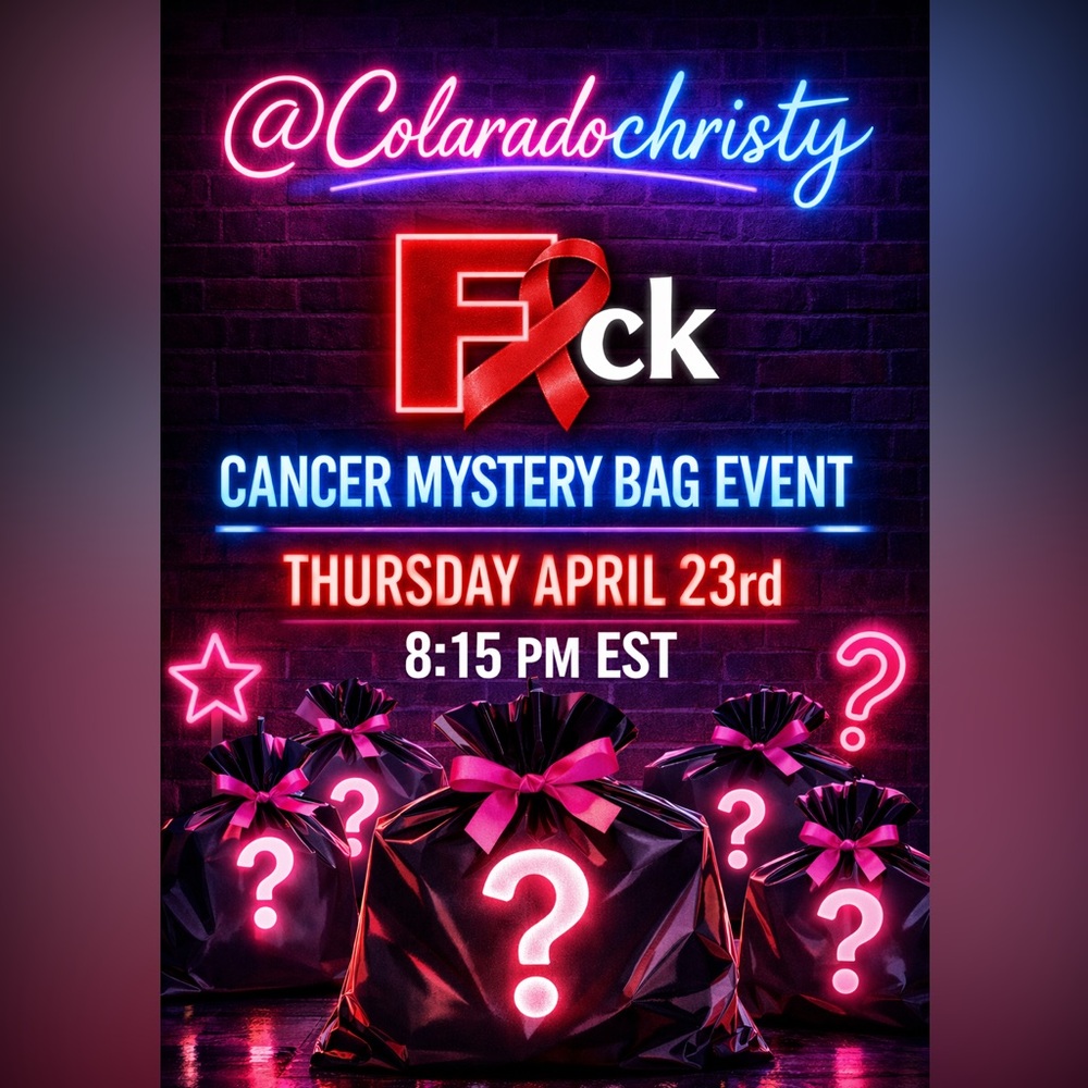 🖕F&$K CANCER MYSTERY BAG EVENT SHOW🖕 - Picture 1 of 3
